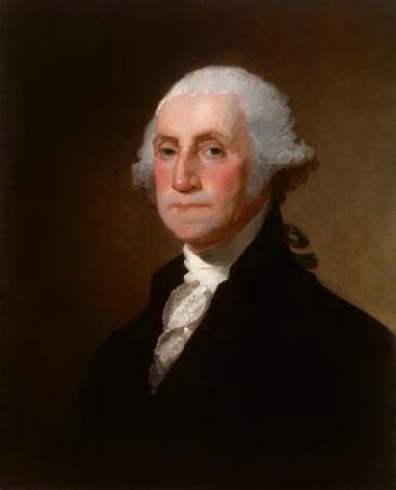 Gilbert Charles Stuart George Washington oil painting image